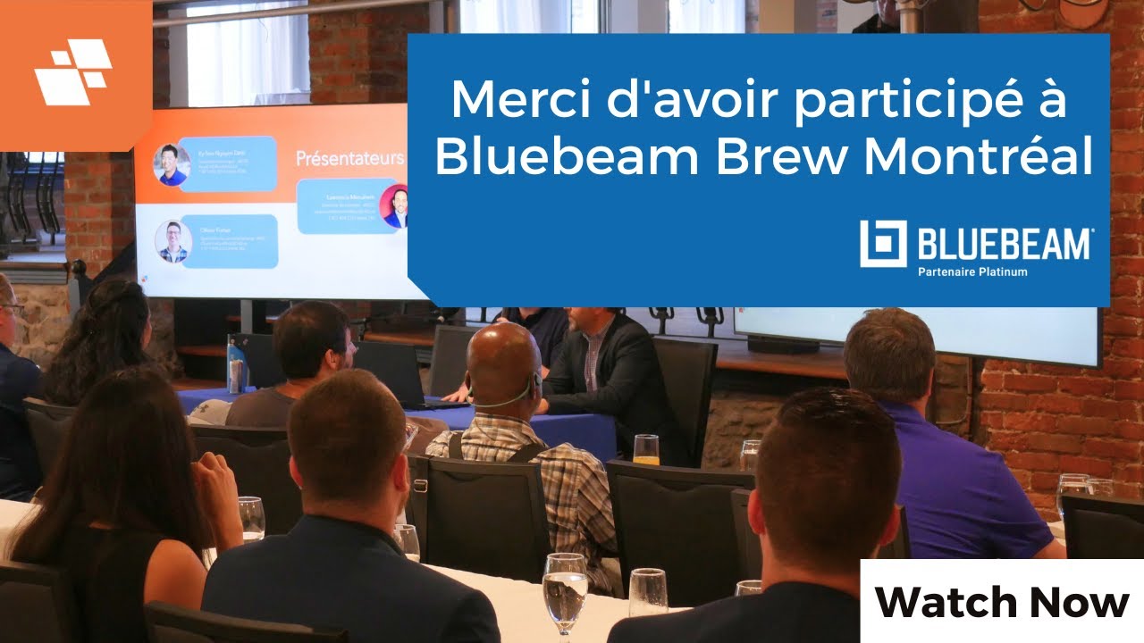 Bluebeam Brew Montréal 2023