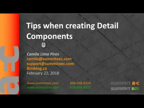 Tips for Creating Detail Components