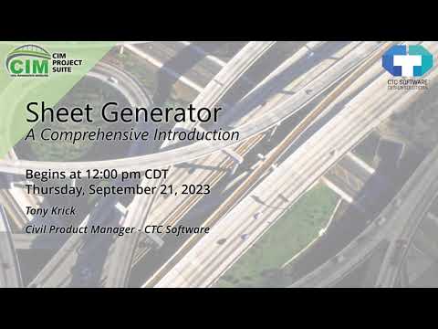 Introduction to Sheet Generator