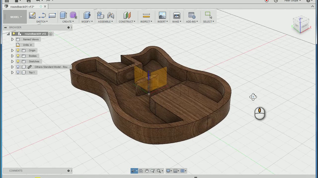 Fusion 360 - Cithara Guitars Inc.