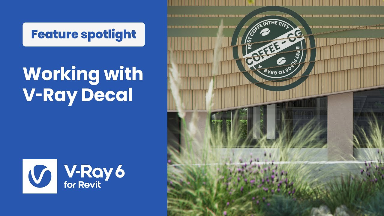 V-Ray 6 for Revit — Working with V-Ray Decal