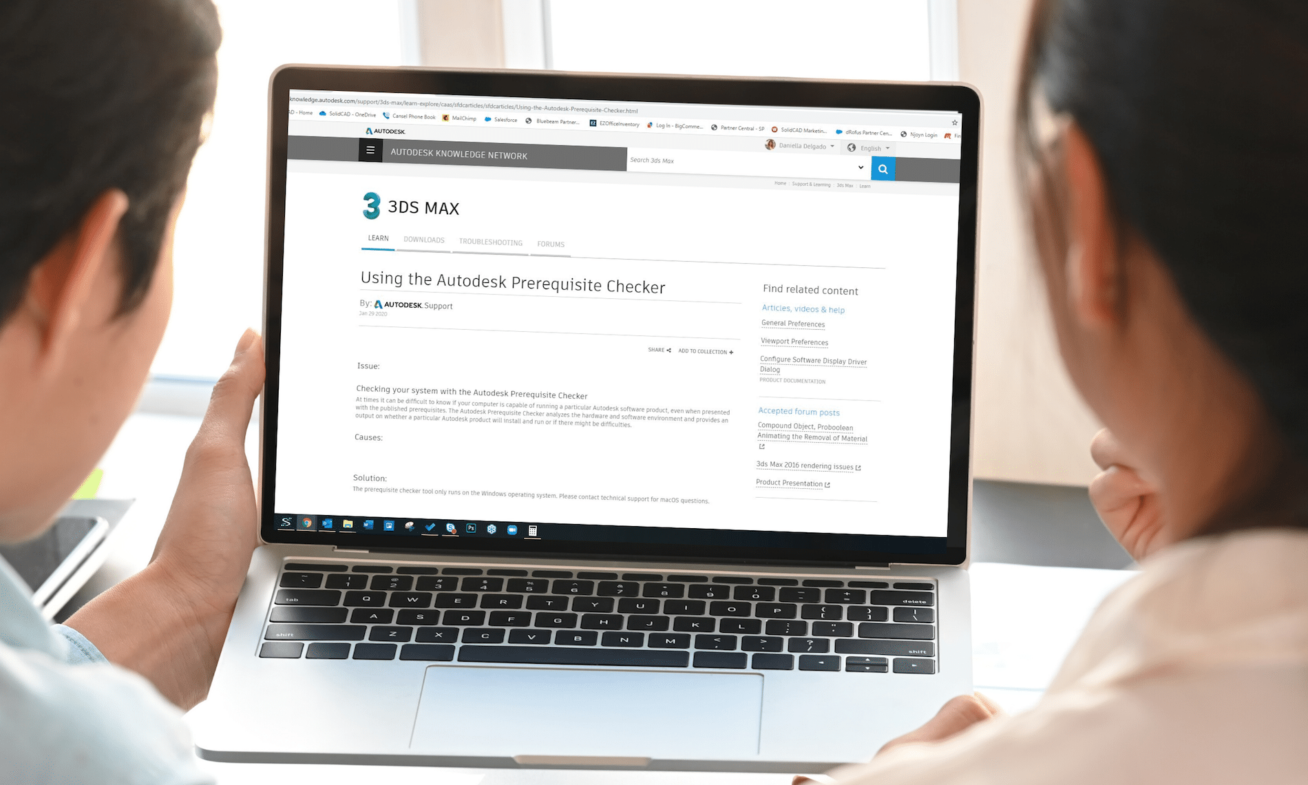 Using the Autodesk Prerequisite Checker
