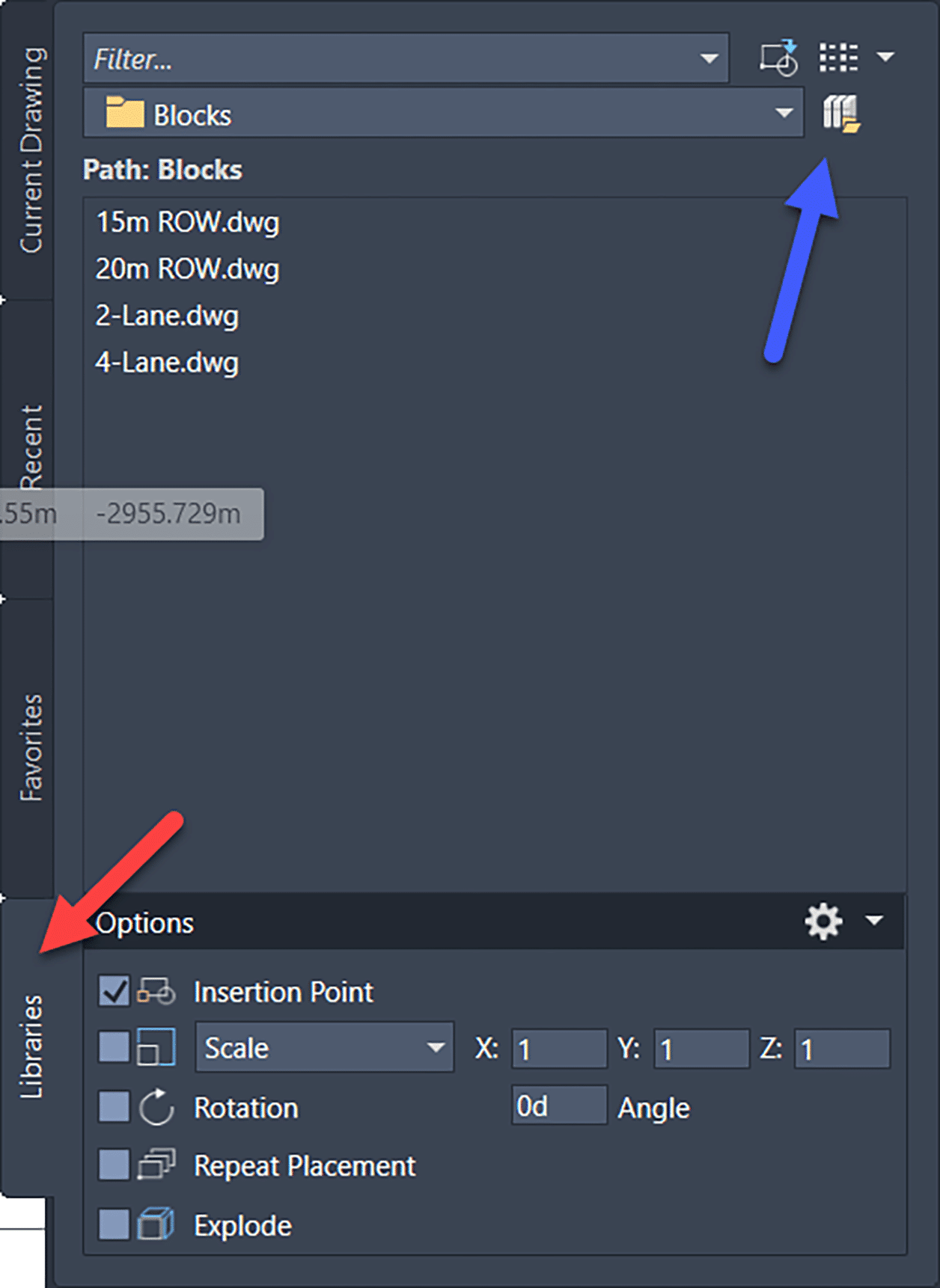 Civil 3D Assemblies Tool Palette or Block Library? SolidCAD