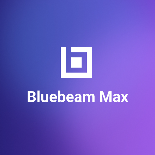 Bluebeam Max Software Webstore Square Logo