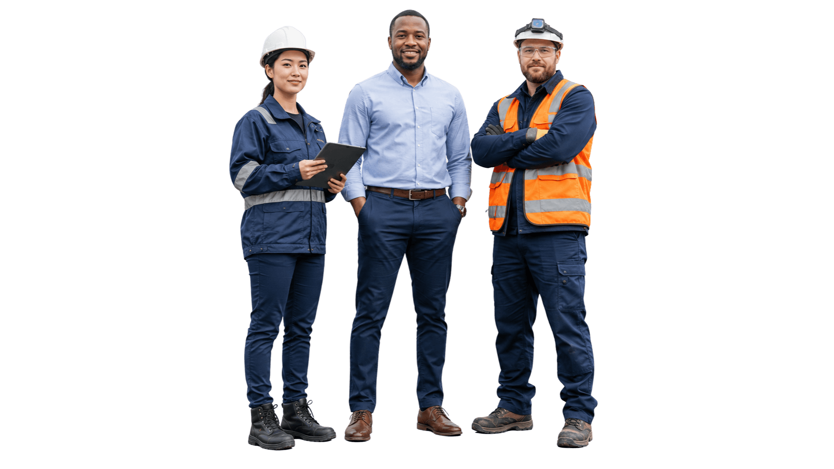 Accruent Asset Management Team Diverse engineering, operations, and maintenance professionals representing Accruent asset management solutions for industrial organizations.